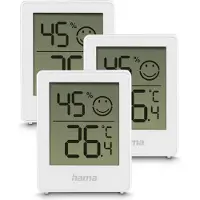 Hama Cres Thermometer Und Hygrometer 3 Einheiten
