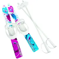 Komperdell Kids Ski-set Spike Girls blue/pink (116) 60