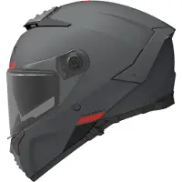 Mt Helmets MT THUNDER 4 SV SOLID matt grau XS XS in grau
