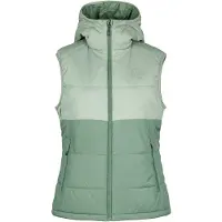 Stoic - Women's MountainWool200 StorboSt. Hooded Vest - Winterweste Gr S grün