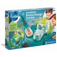 Clementoni Experimentierkasten "Galileo Lab, Insekten Beobachtungs-Station", blau (weiß, neutral), Experimentierkästen, Kinder, Experimentierkasten