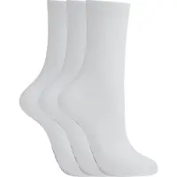 G-Star Kurzsocken "SNOWFLAKE, 3 PACK ANKLET SOCKS", Damen, Gr. 39-42, weiß (hellweiß), Baumwollmischung, unifarben, Socken Kurzsocken, unifarben