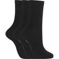 G-Star Kurzsocken "SNOWFLAKE, 3 PACK ANKLET SOCKS", Damen, Gr. 39-42, schwarz, Baumwollmischung, unifarben, Socken Kurzsocken, unifarben