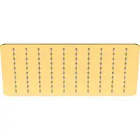 Duravit Kopfbrause 1-jet 300, eckig, UV0660031034, Farbe: Gold Poliert