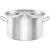 Stalgast Mittlerer Kochtopf Edelstahl Gastronomie Ø240mm 6.1L