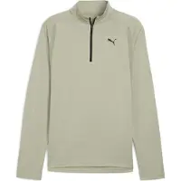 Puma M TAD Tech Fabric Mix 1/4 Zip lux army (82) XL