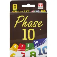 Mattel Games Phase 10, Kartenspiel, Abwurf, 7 Jahr(e), Familienspiel