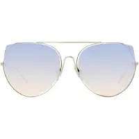 Ana Hickmann Sonnenbrille HI3068 04C 58 Damen Gold