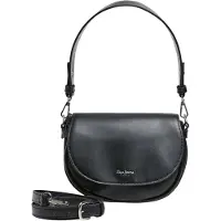 Pepe Jeans für Damen. PL031589 Crisha Lean Umhängetasche schwarz (OSFA), Lässig, Polyurethan