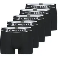 Schiesser Boxershorts "95/5 Multipacks" Baumwollmischung, ohne Eingriff, elastischer Bund