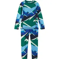 Reima Taitoa Thermounterwäsche Wollmischung, Navy, 160