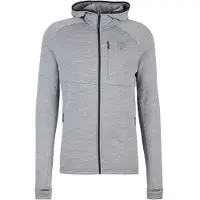 Stoic - MerinoFleece240 StorforsSt. Zip Hoody - Merinohoodie Gr XL grau