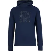 Stoic - Kid's MerinoFleece240 StofersSt. Hoody - Merinohoodie Gr 152 blau
