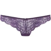 LASCANA String aus schöner Vollspitze und Schleife