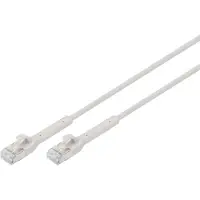 Digitus CAT 6A F-FTP abwinkelbares Patchkabel, Kupfer, 3 m, Grau, 3 m, Cat6a, F/FTP (FFTP), RJ-45, RJ-45, Grau