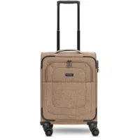 Redolz Essentials 12 Trolley 4 Wheels Coffee braun 55cm