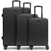 Redolz Essentials 07 Trolley Set 3-teilig Black 2 schwarz 56cm