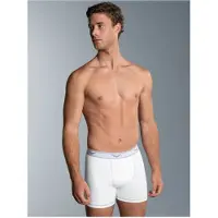 Trigema Boxer "Bequeme Pants mit Webgummibund", Herren, Gr. S, 1 Stk., weiß, 95% Baumwolle, 5% Elasthan, Unterhosen Boxer