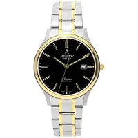 Atlantic Uhr Herren Silber-Gold -60348.43.61