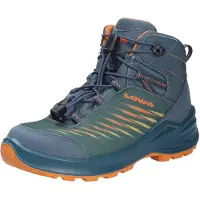 Lowa Kinder Zirrox II GTX Mid Wanderstiefel PETROL/MANGO 37