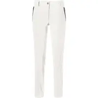 MADELEINE Schmale Skinny-Hose, Zippertaschen in wollweiß | Gr.: 42