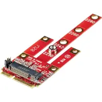 Renkforce RF-DT-134B Schnittstellen-Konverter [1x PCIe-Buchse 6pol. - 1x Mini-PCI-Express]