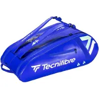 Tecnifibre Tennis-Racketbag Tour Endurance ID (Schlägertasche, 2 Hauptfächer, Schuhfach) 2025 blau 12er