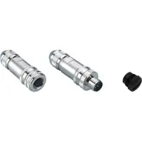 Schneider Electric Electric VW3L5F000 Stecker-Set für CANopen/RS485, 1x M12-Stecker, 1x M12 Buchse, 1x M12-Schutzkappe