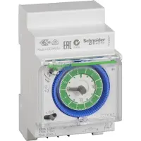 Schneider Electric CCT15367 Mechanische Zeitschaltuhr, IH 7j 1c ARM, 7 Tage, 200 Std. Speicher