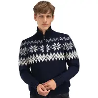 Dale of Norway Myking Masc Sweater navy offwhite lightcharcoal (C00) XL