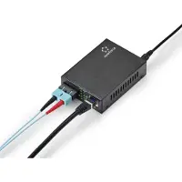 Renkforce RF-4581874 CAT 6, SC Duplex Netzwerk-Medienkonverter 1000 MBit/s