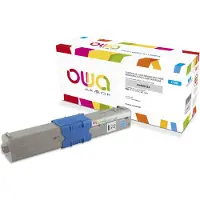 Prime Inventions OWA Toner K15683OW ersetzt OKI 44469724, cyan