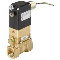 Burkert Magnetventil G2'' NC Messing FKM 0.2-10bar/3-145psi 230VAC/DC Wasserschlagschutz ATEX 5282 363960