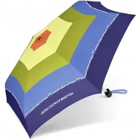 Benetton United Colors of Ultra Mini Flachschirm Winddicht Streifen Blau