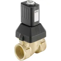 Burkert Magnetventil G1'' NC Messing EPDM 0-10bar/145psi 230VAC Trinkwasser 6213 246286