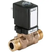 Burkert Magnetventil G1/2'' Männlich NC Bronze EPDM 0-10bar/145psi 24VAC Wasserschlagschutz Trinkwasser 6213 311674