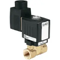 Burkert Magnetventil G1'' NC Messing EPDM 0-10bar/145psi 24VDC Wasserschlagschutz Trinkwasser 6213 20006438