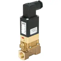 Burkert Magnetventil G2'' NC Messing NBR 0.2-10bar/3-145psi 24VDC Wasserschlagschutz 5282 315389