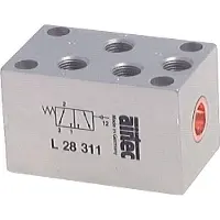AirTec 3/2 M5 Luftpilotventil ATEX 1-10bar/14-140psi