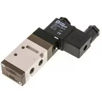 YPC 5/2 G1/8''-Magnetventil 12V DC 1,5-10bar/21,0-140psi