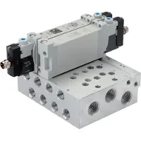 FESTO M5-Verteiler 5-Stationen 566585 VABM-L1-10W-G18-5