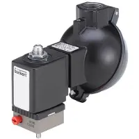 Burkert Magnetventil 3/2-Wege 32x32 mm SFB Flansch NC PA FKM 0-10bar/145psi 24VDC 6014 126390