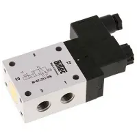 AirTec 3/2 G1/4'' NO Magnetventil 24V DC 2.5-10bar/35.0-140psi