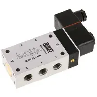 AirTec 5/2 G1/4'' Magnetventil 24V DC ATEX 1,5-10bar/21,0-140psi