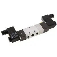EMC 5/3 G1/4'' (G1/8'') Druckmittel-Magnetventil 24V AC 1,5-8bar/21,0-112psi E.MC
