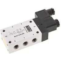 AirTec 5/2 G1/4'' Magnetventil 230V AC 1,5-10bar/21,0-140psi