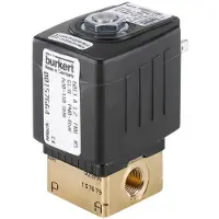 Burkert Magnetventil G1/8'' NC Messing EPDM 0-10bar/145psi 12VAC/DC ATEX 6013 20051313
