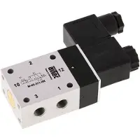 AirTec 3/2 G1/8'' NO-Magnetventil 24V AC 3-10bar/42-140psi