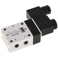 AirTec 3/2 G1/8'' NC-Magnetventil 24V DC 3-10bar/42-140psi