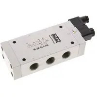 AirTec 5/2 G1/2''-Magnetventil 24V AC 2-10bar/28-140psi